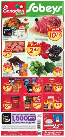 Flyer Sobeys 29.05.2025 - 04.06.2025
