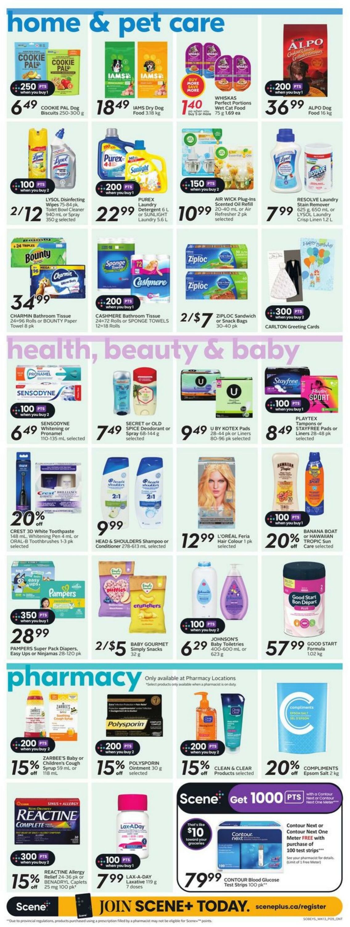 Flyer Sobeys 25.07.2024 - 31.07.2024