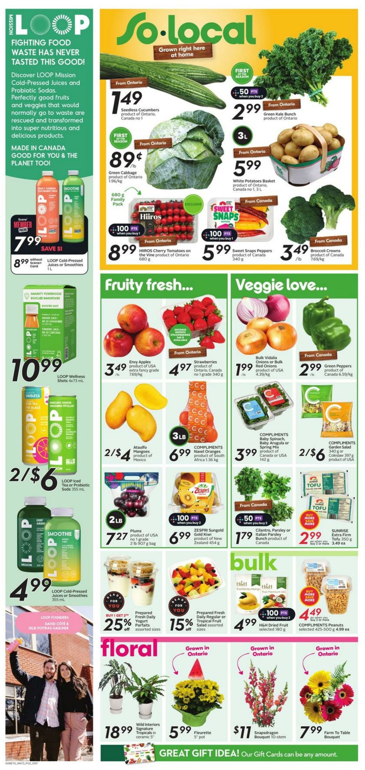 Flyer Sobeys 25.07.2024 - 31.07.2024