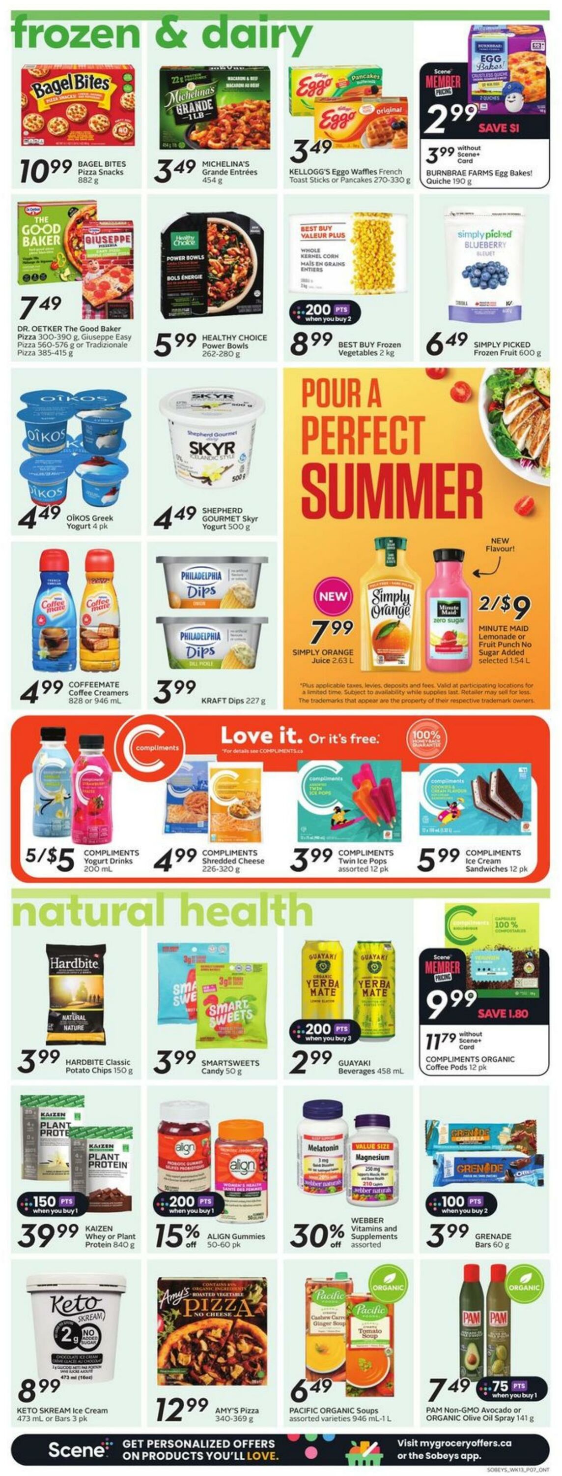 Flyer Sobeys 25.07.2024 - 31.07.2024