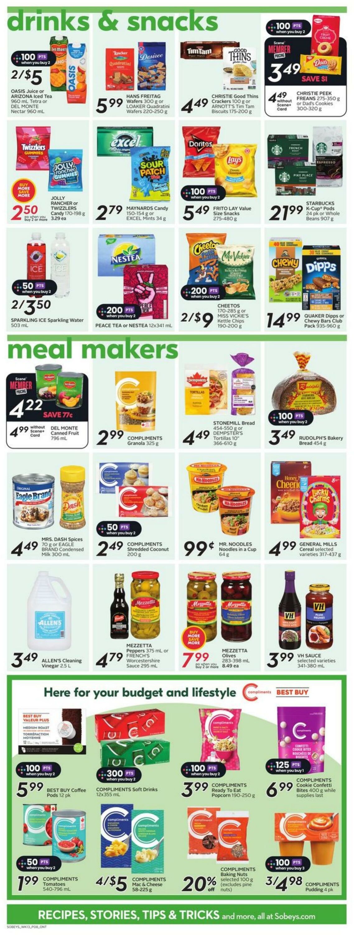 Flyer Sobeys 25.07.2024 - 31.07.2024