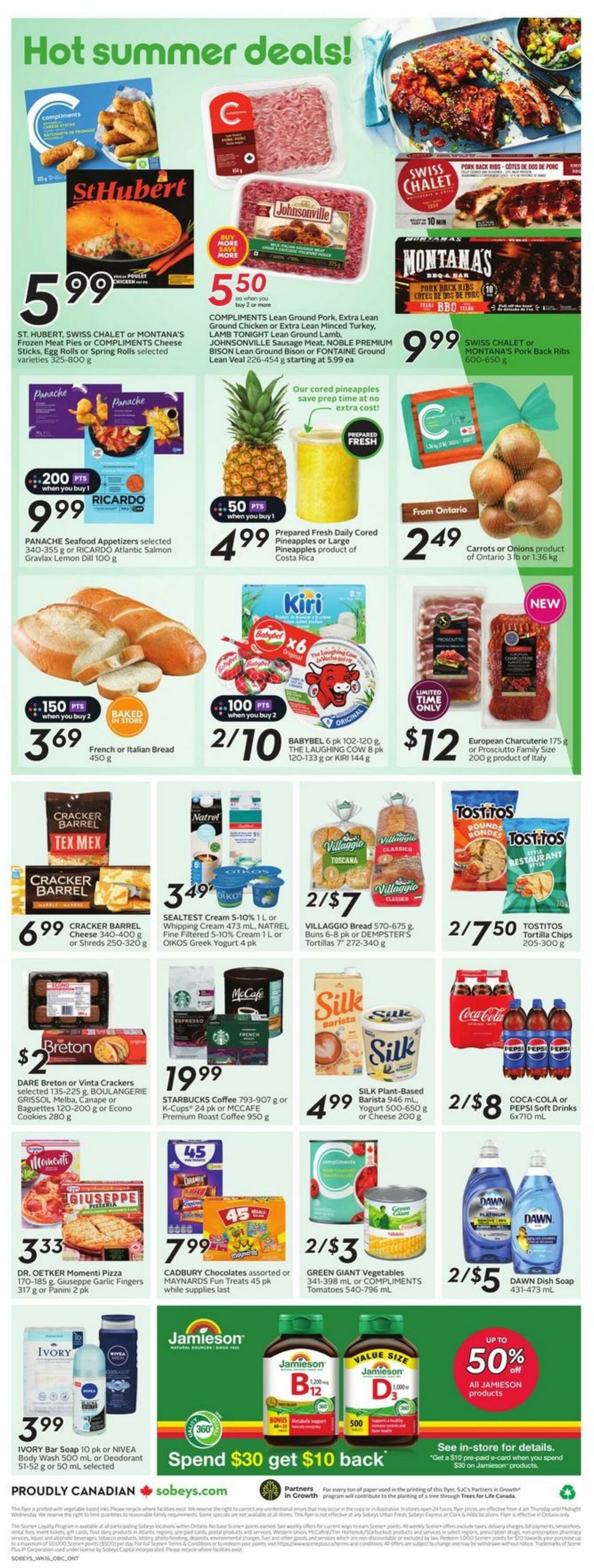 Flyer Sobeys 15.08.2024 - 21.08.2024