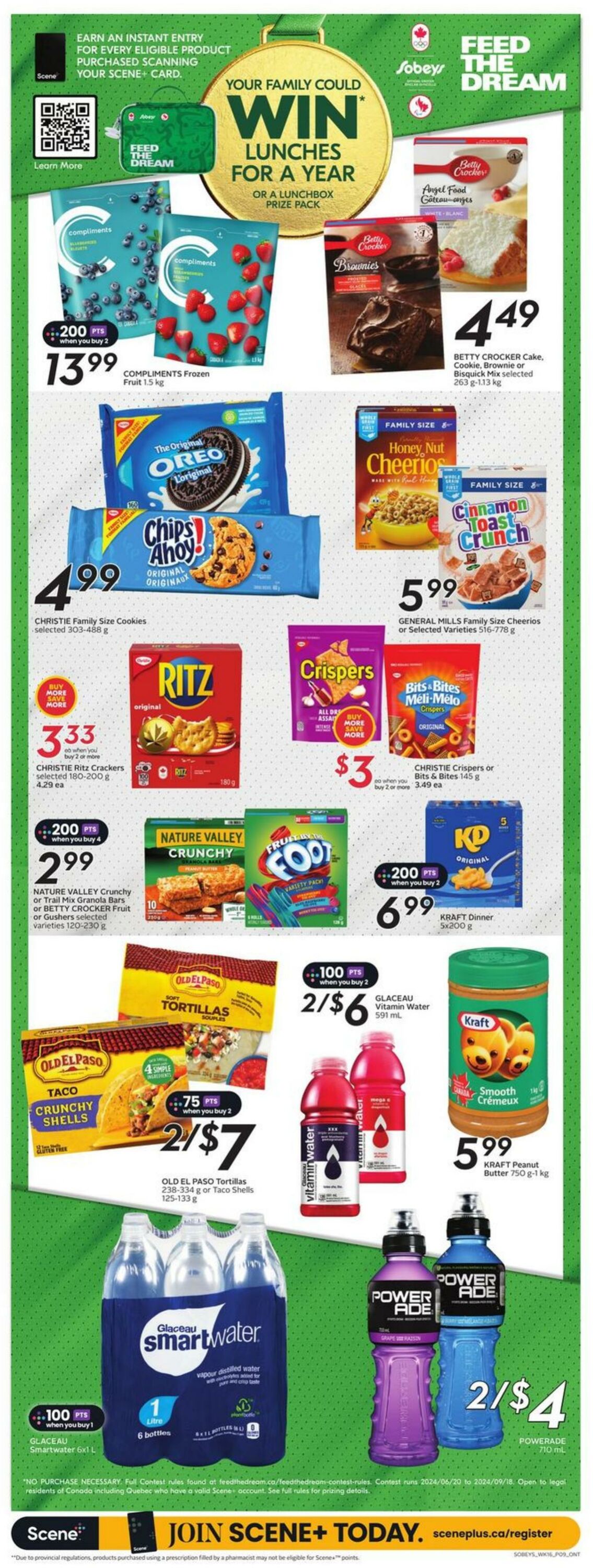 Flyer Sobeys 15.08.2024 - 21.08.2024