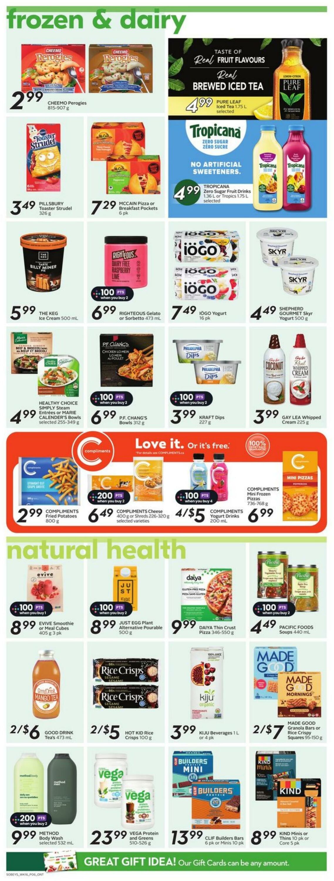 Flyer Sobeys 15.08.2024 - 21.08.2024