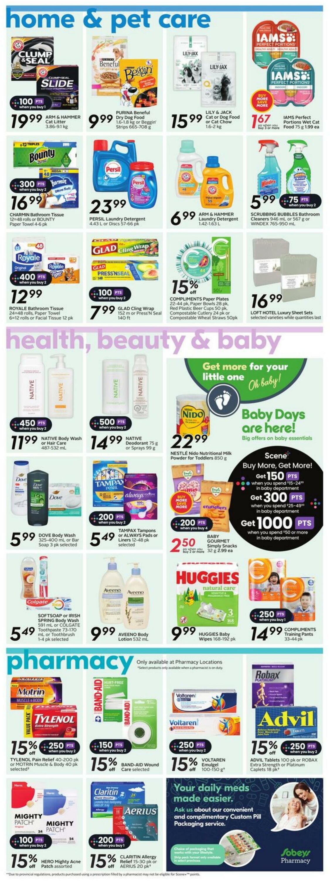 Flyer Sobeys 15.08.2024 - 21.08.2024