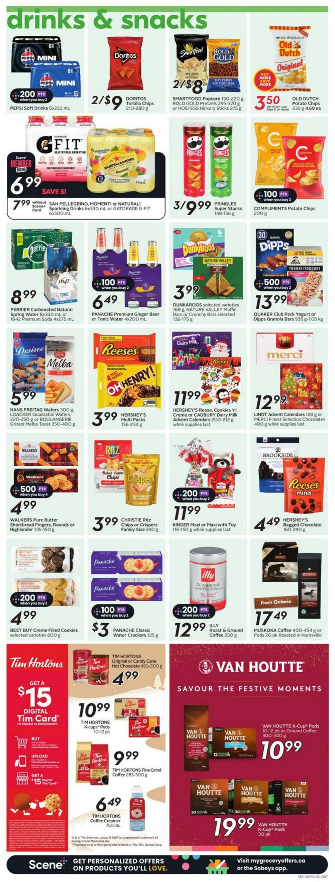 Flyer Sobeys 21.11.2024 - 27.11.2024