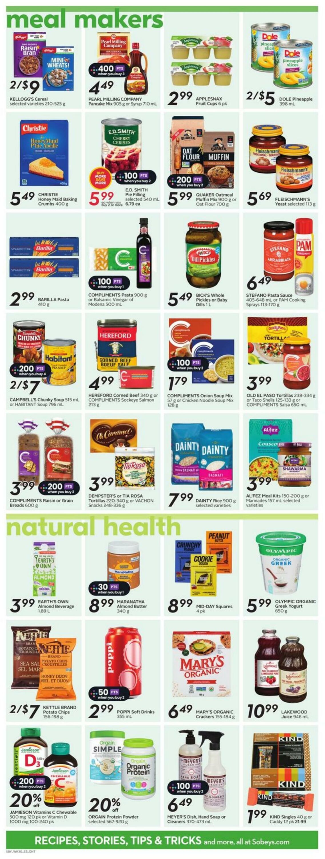 Flyer Sobeys 21.11.2024 - 27.11.2024