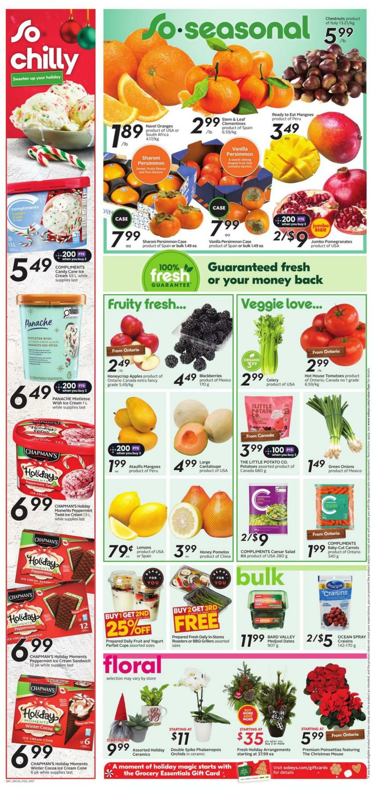 Flyer Sobeys 21.11.2024 - 27.11.2024