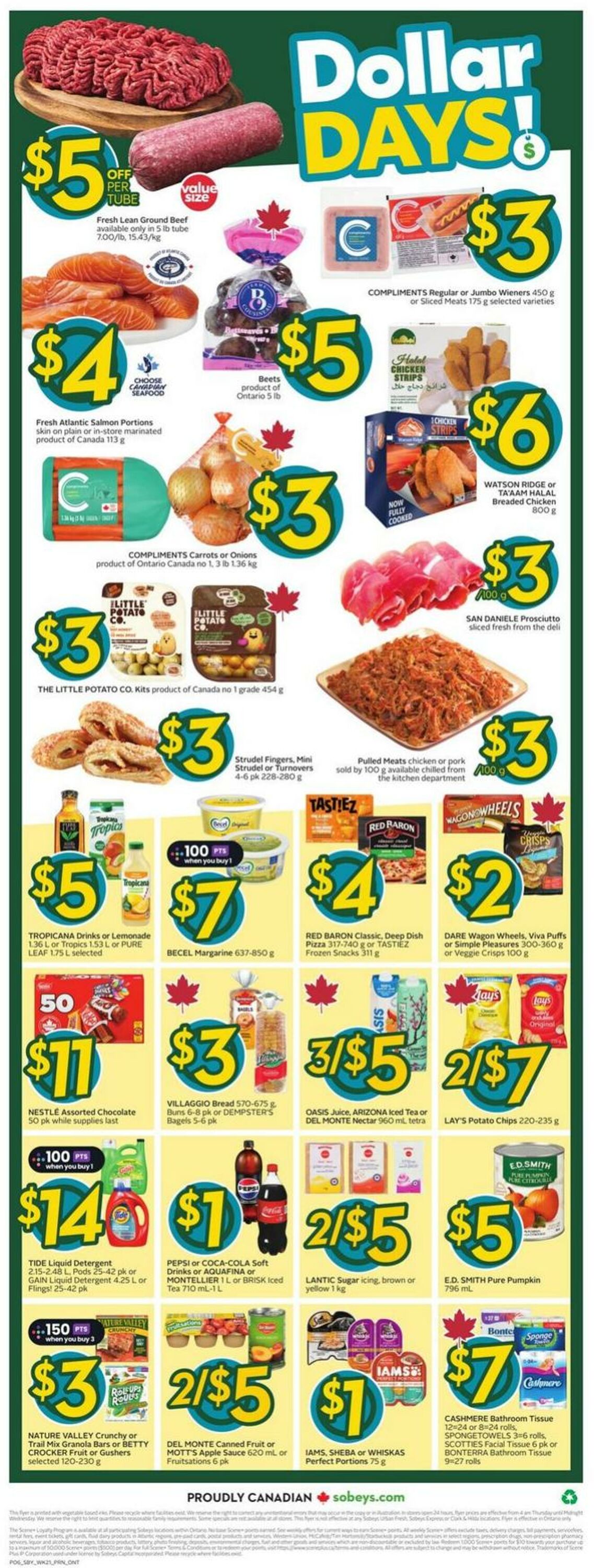 Flyer Sobeys 18.09.2025 - 24.09.2025