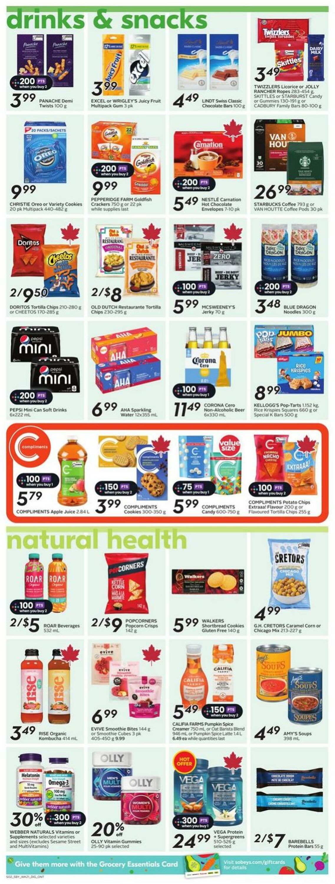 Flyer Sobeys 18.09.2025 - 24.09.2025