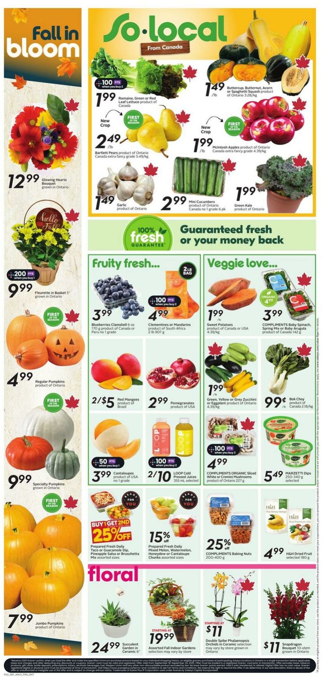 Flyer Sobeys 18.09.2025 - 24.09.2025