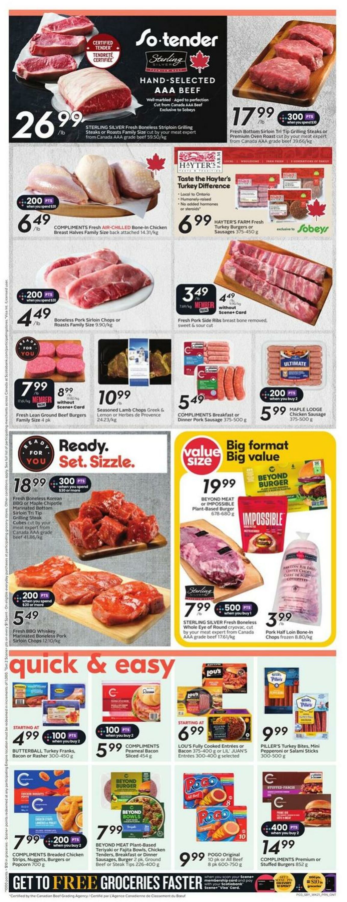 Flyer Sobeys 18.09.2025 - 24.09.2025