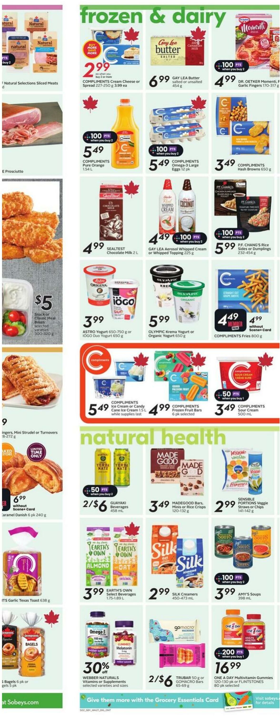 Flyer Sobeys 30.10.2025 - 05.11.2025