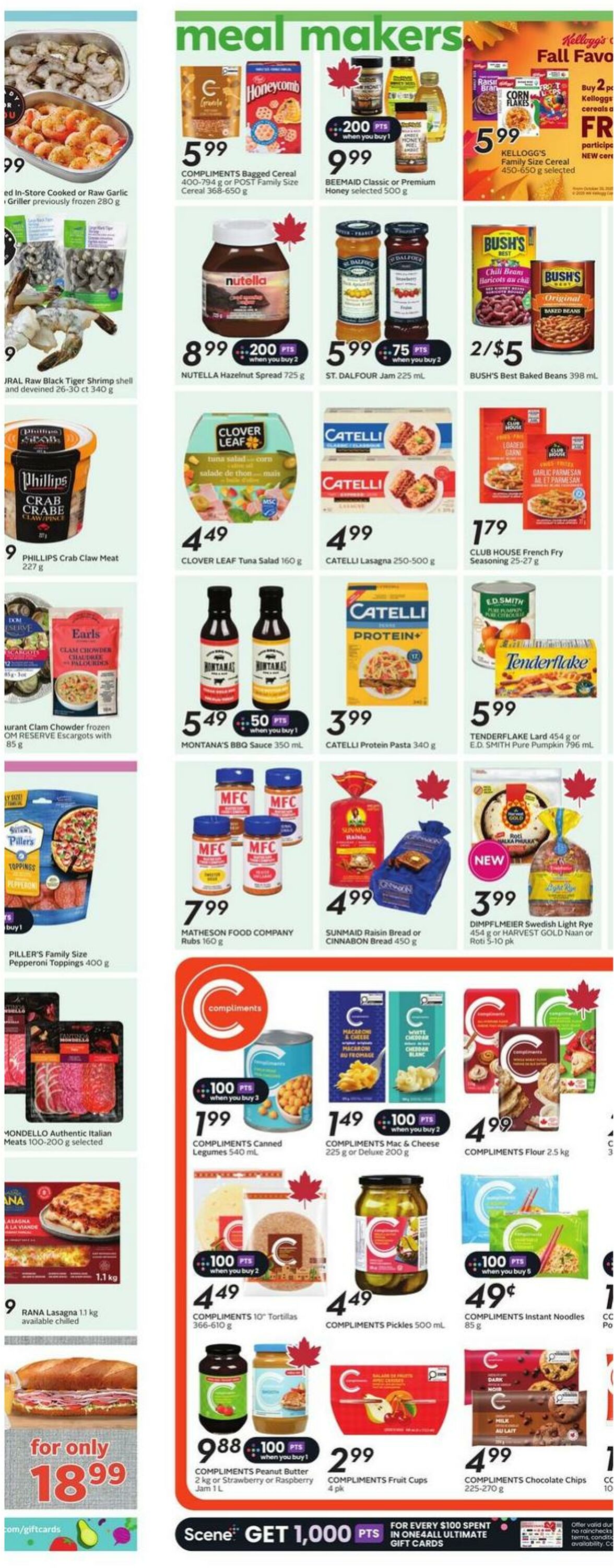Flyer Sobeys 30.10.2025 - 05.11.2025