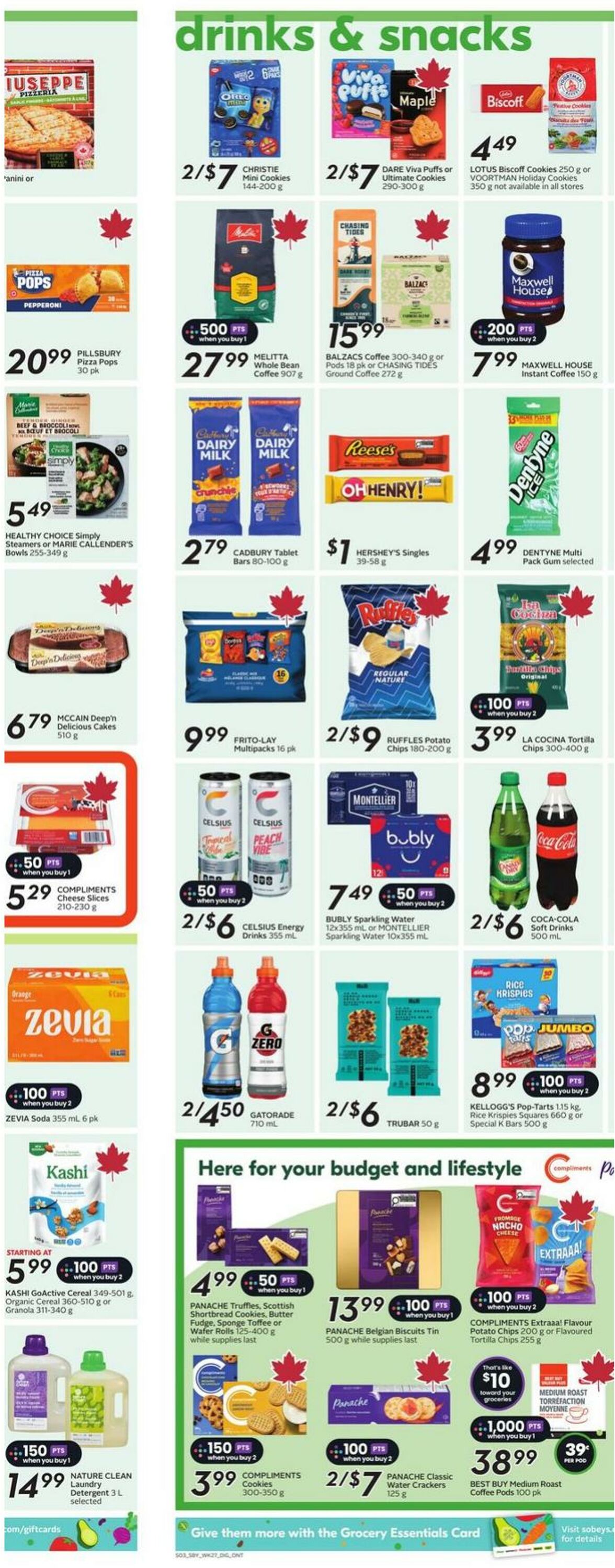 Flyer Sobeys 30.10.2025 - 05.11.2025