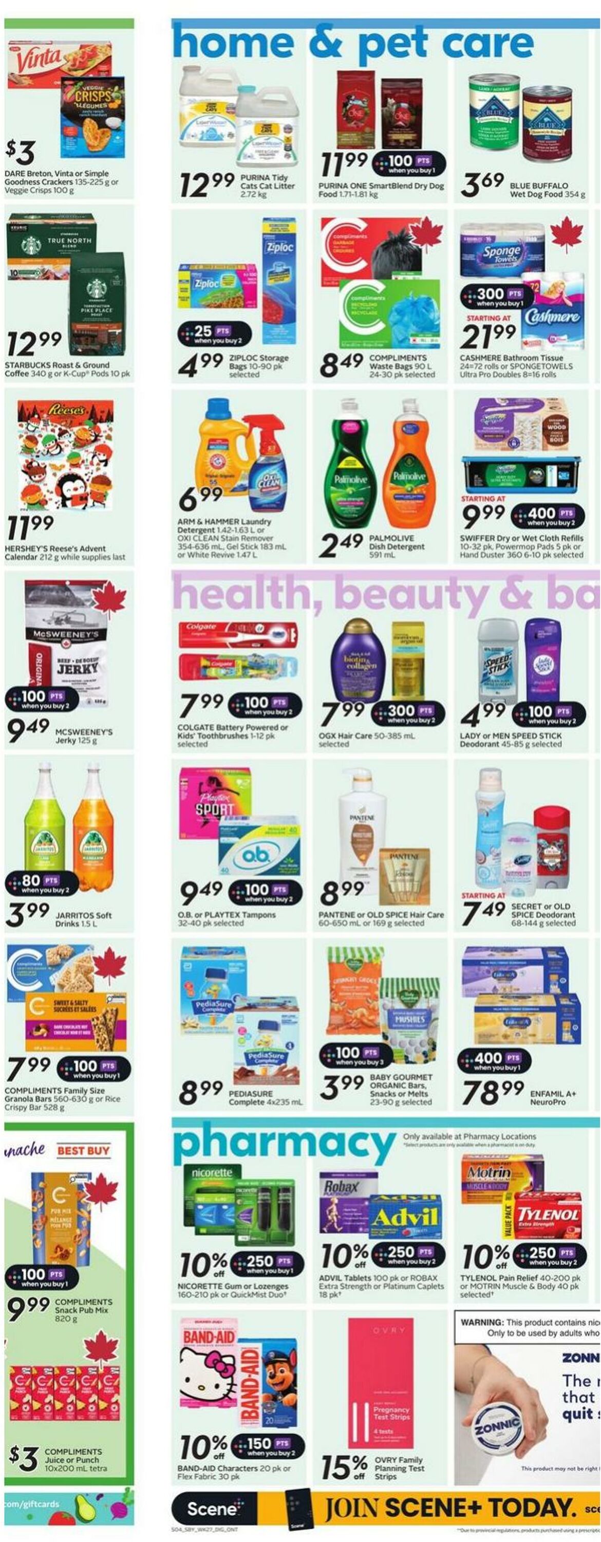 Flyer Sobeys 30.10.2025 - 05.11.2025