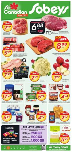 Flyer Sobeys 30.10.2025 - 05.11.2025