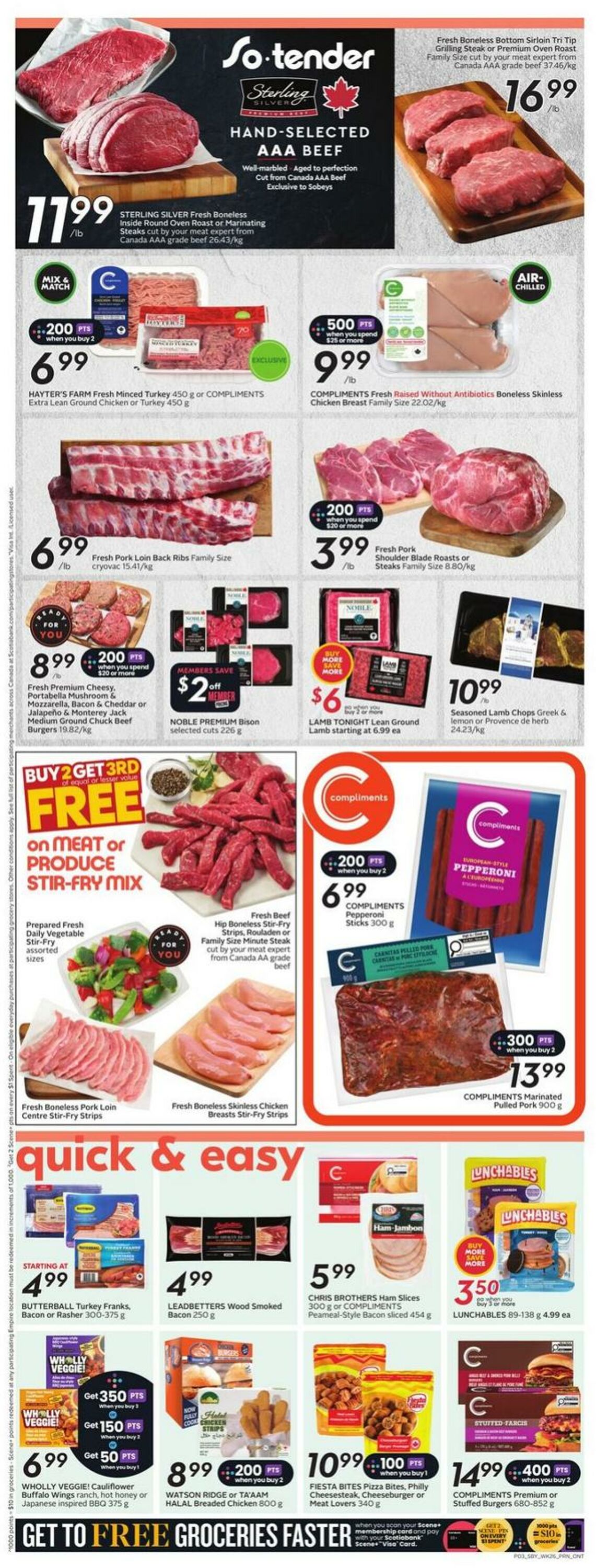 Flyer Sobeys 23.10.2025 - 29.10.2025