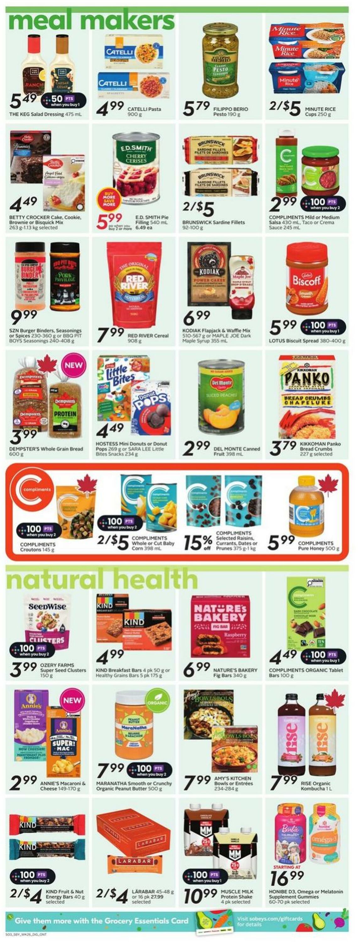 Flyer Sobeys 23.10.2025 - 29.10.2025