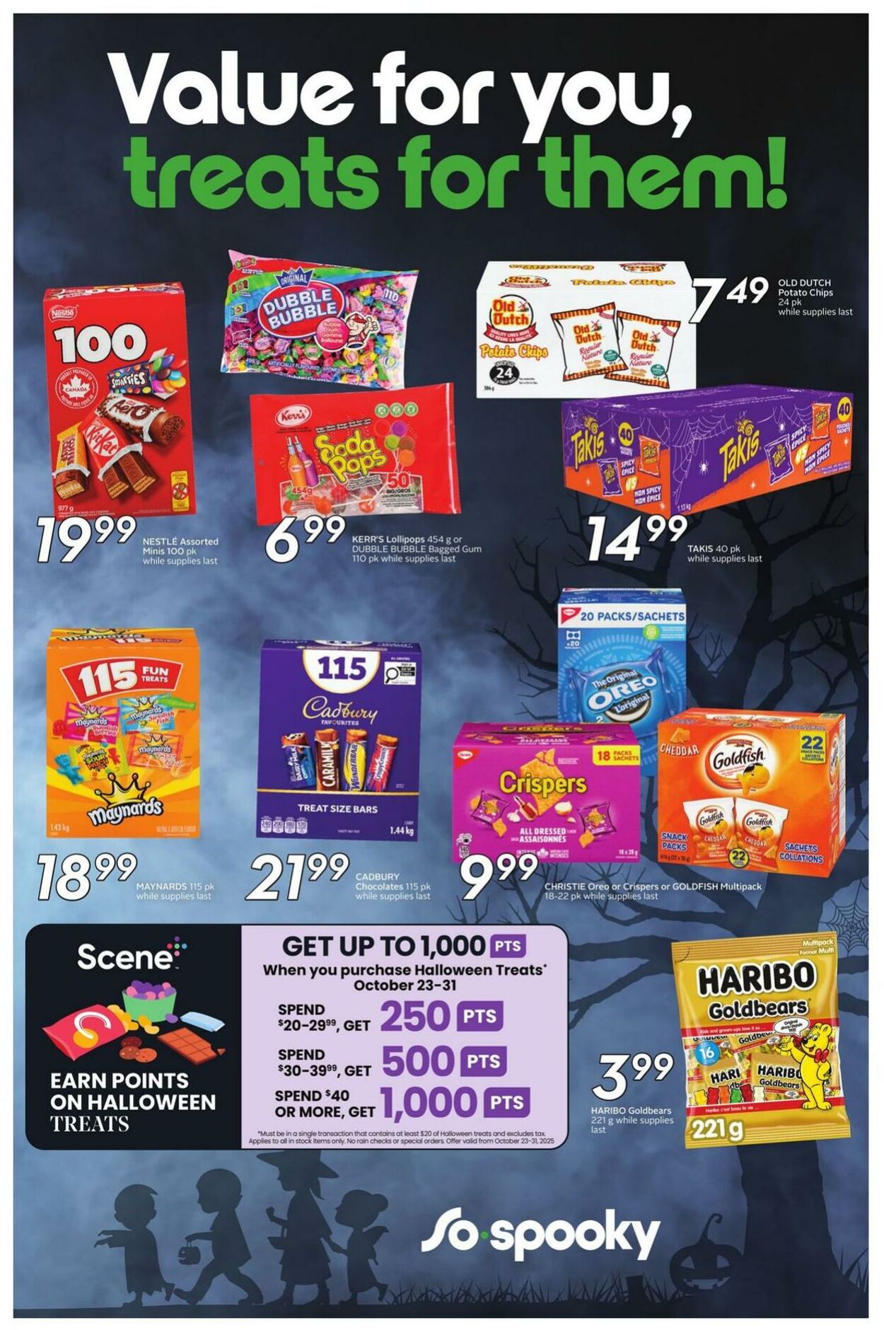 Flyer Sobeys 23.10.2025 - 29.10.2025