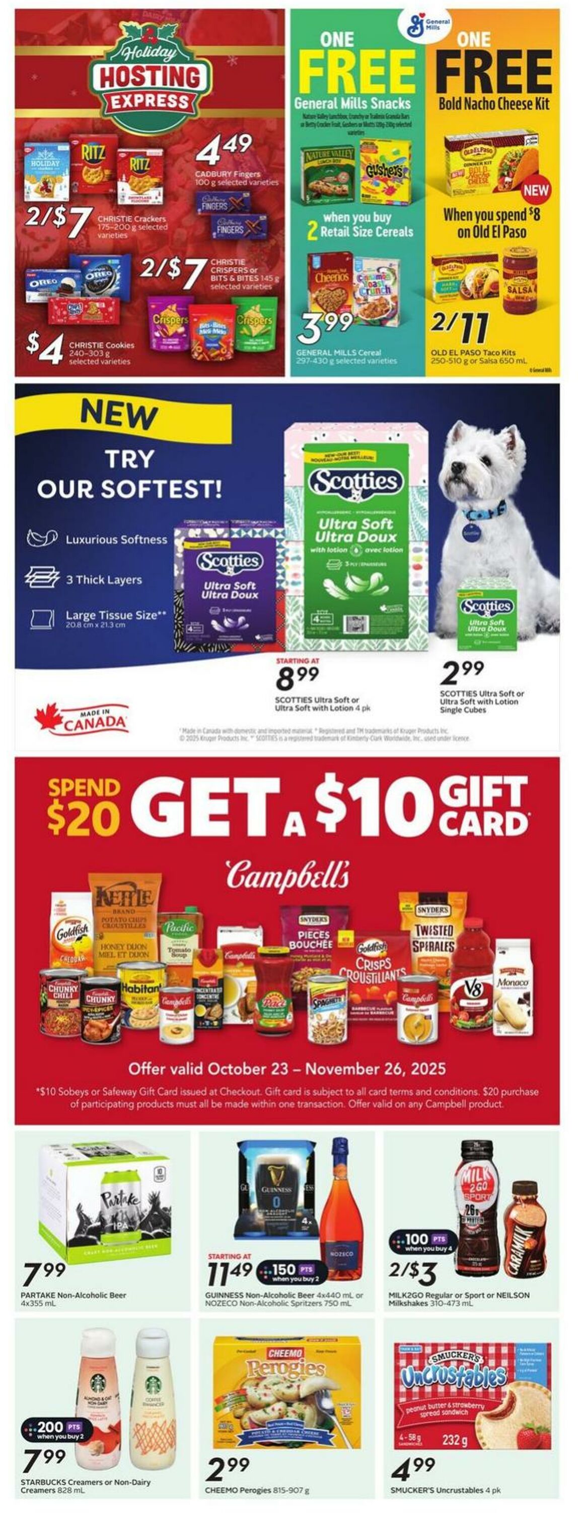 Flyer Sobeys 23.10.2025 - 29.10.2025