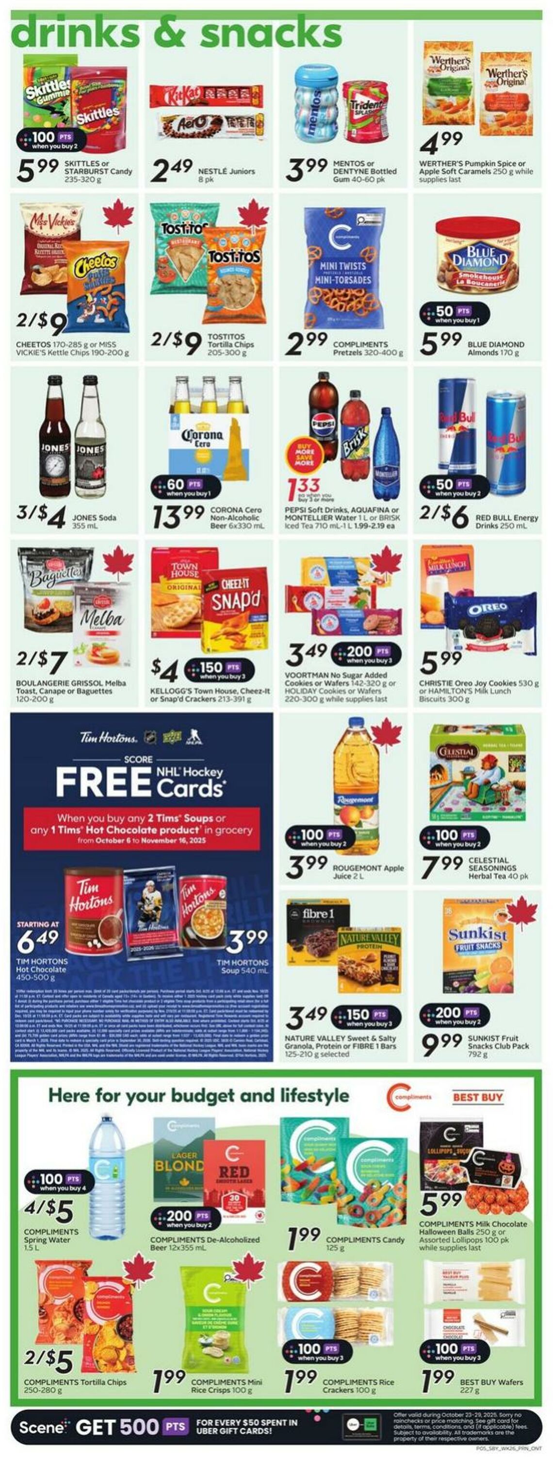 Flyer Sobeys 23.10.2025 - 29.10.2025