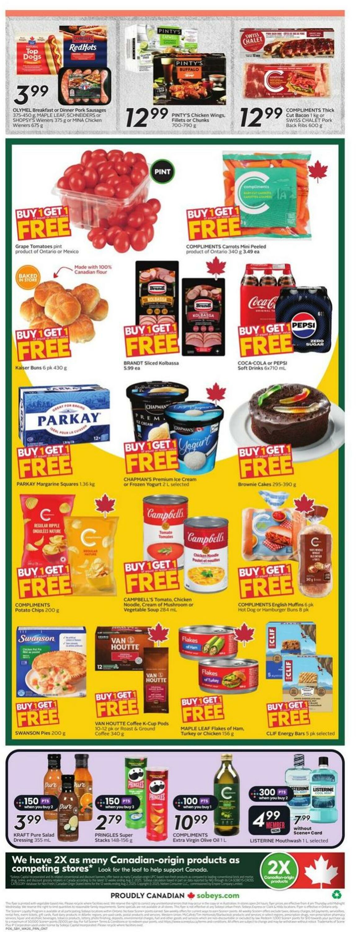 Flyer Sobeys 23.10.2025 - 29.10.2025