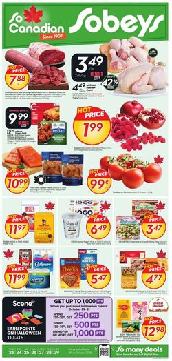 Flyer Sobeys 23.10.2025 - 29.10.2025