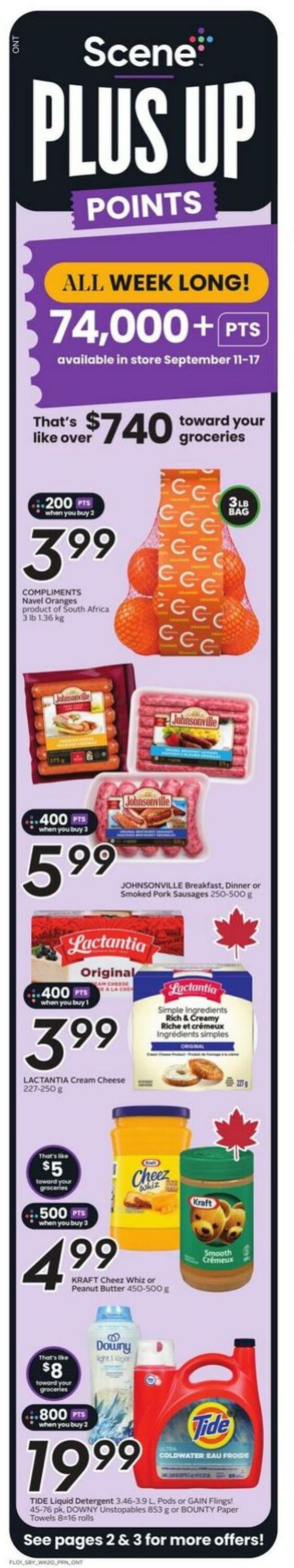 Flyer Sobeys 11.09.2025 - 17.09.2025