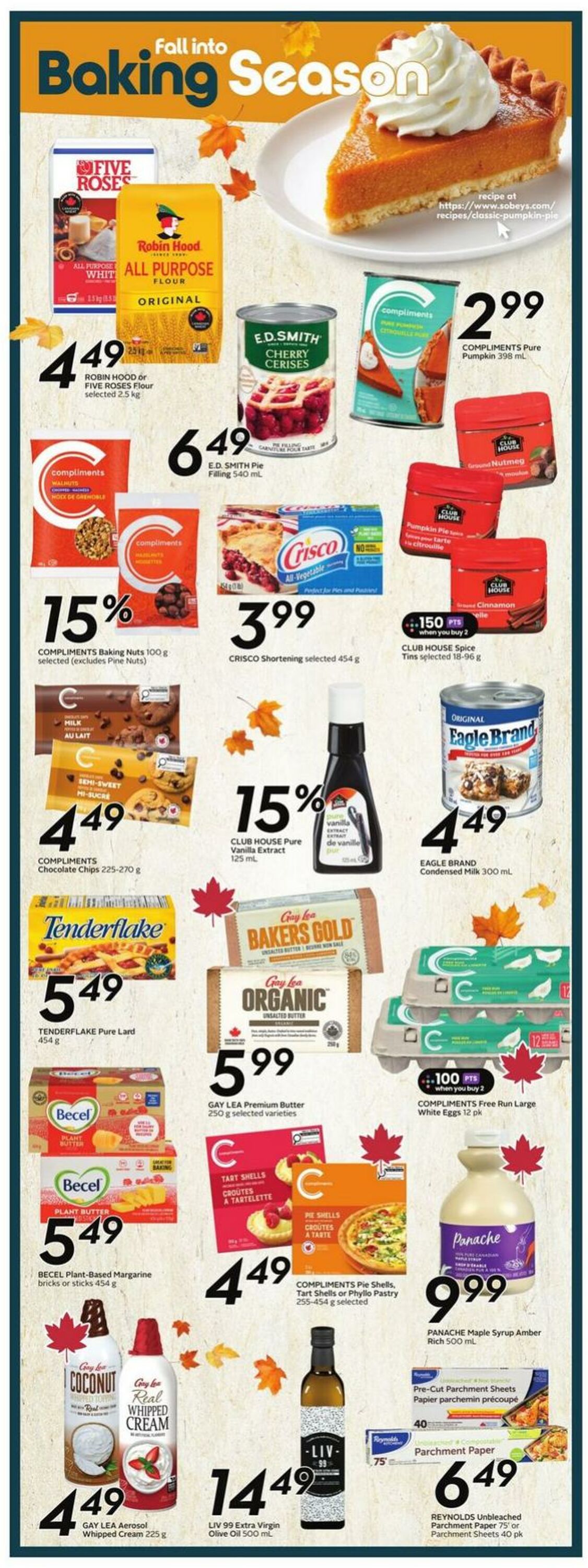 Flyer Sobeys 11.09.2025 - 17.09.2025