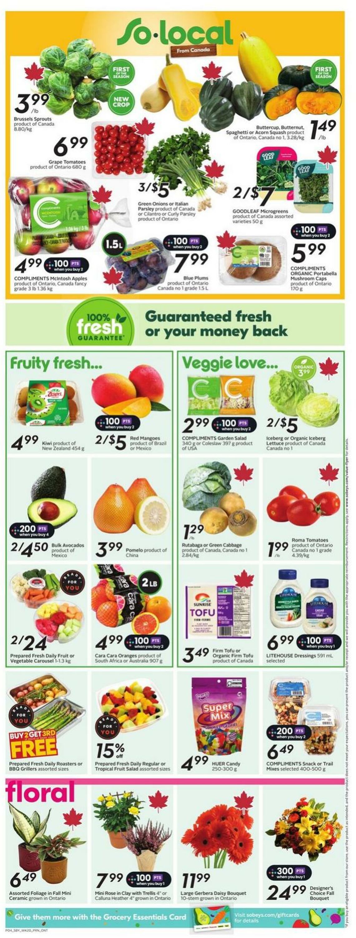 Flyer Sobeys 11.09.2025 - 17.09.2025