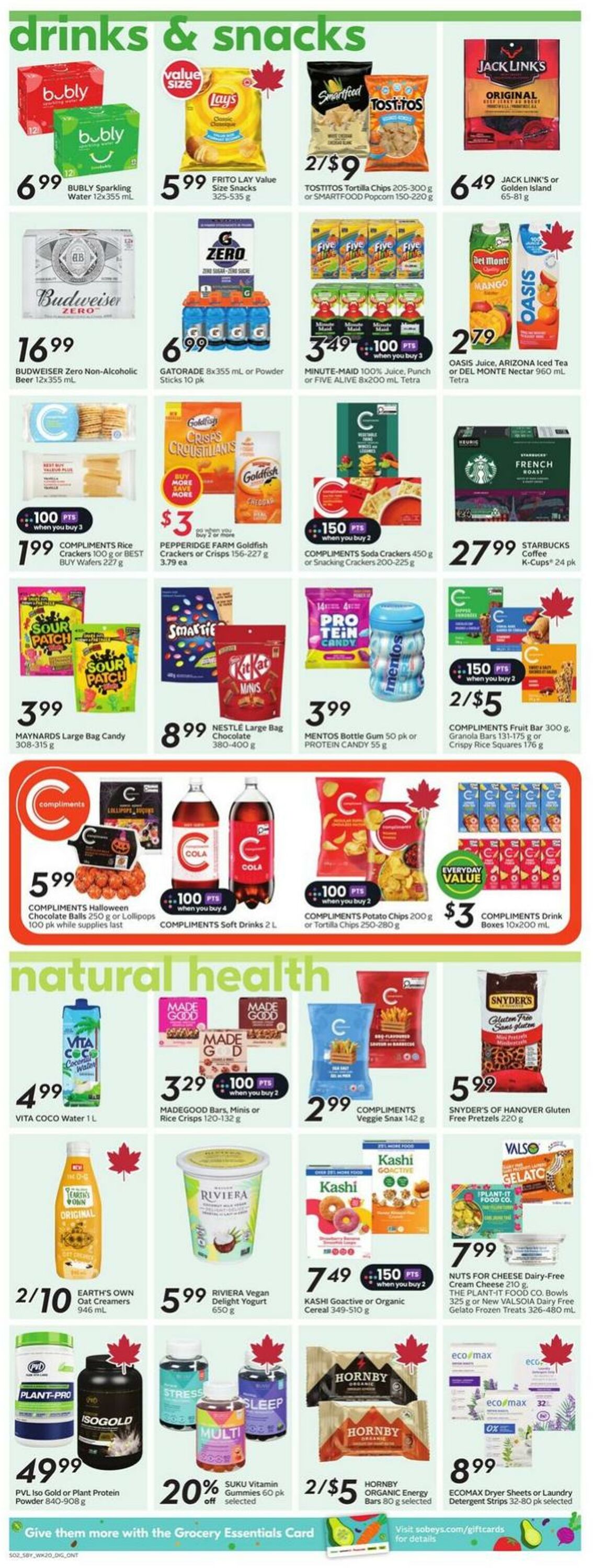 Flyer Sobeys 11.09.2025 - 17.09.2025