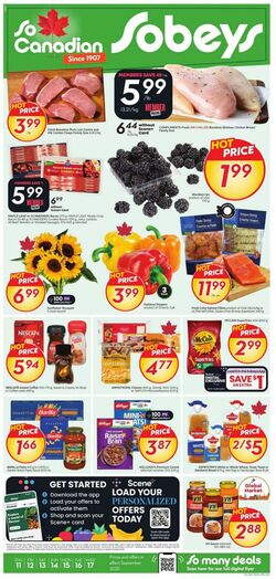 Flyer Sobeys 11.09.2025 - 17.09.2025