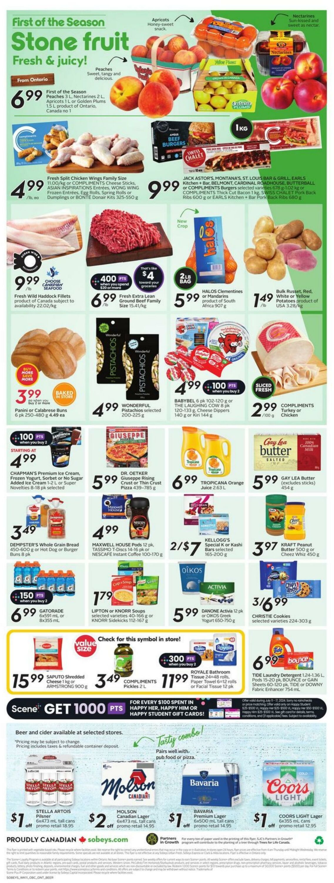 Flyer Sobeys 11.07.2024 - 17.07.2024