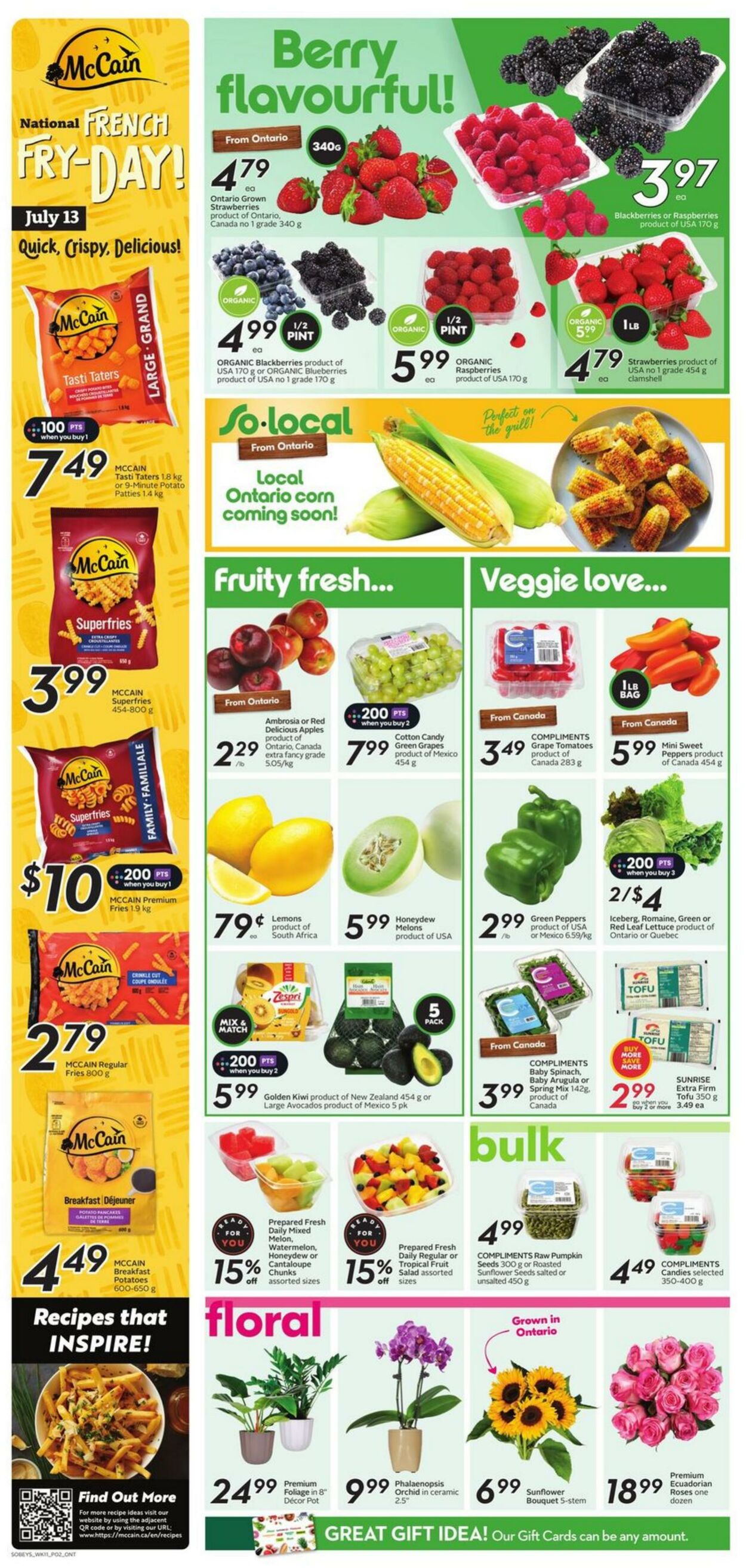 Flyer Sobeys 11.07.2024 - 17.07.2024