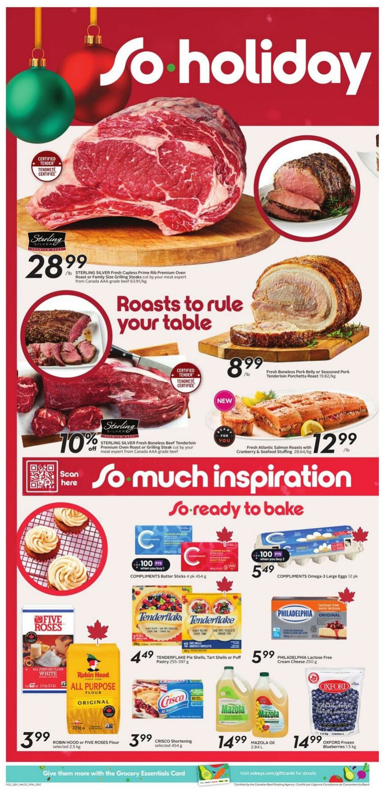 Flyer Sobeys 04.12.2025 - 10.12.2025