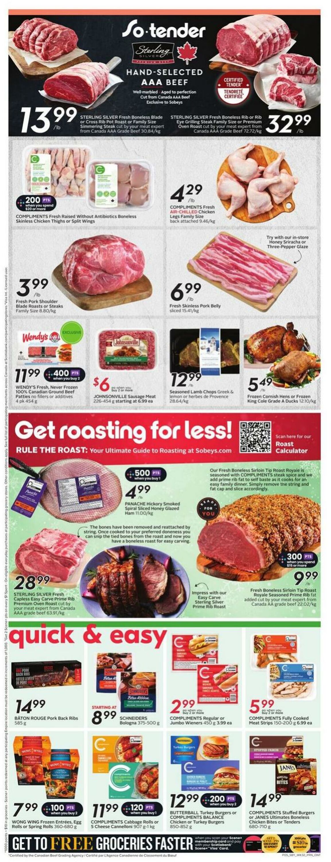 Flyer Sobeys 04.12.2025 - 10.12.2025