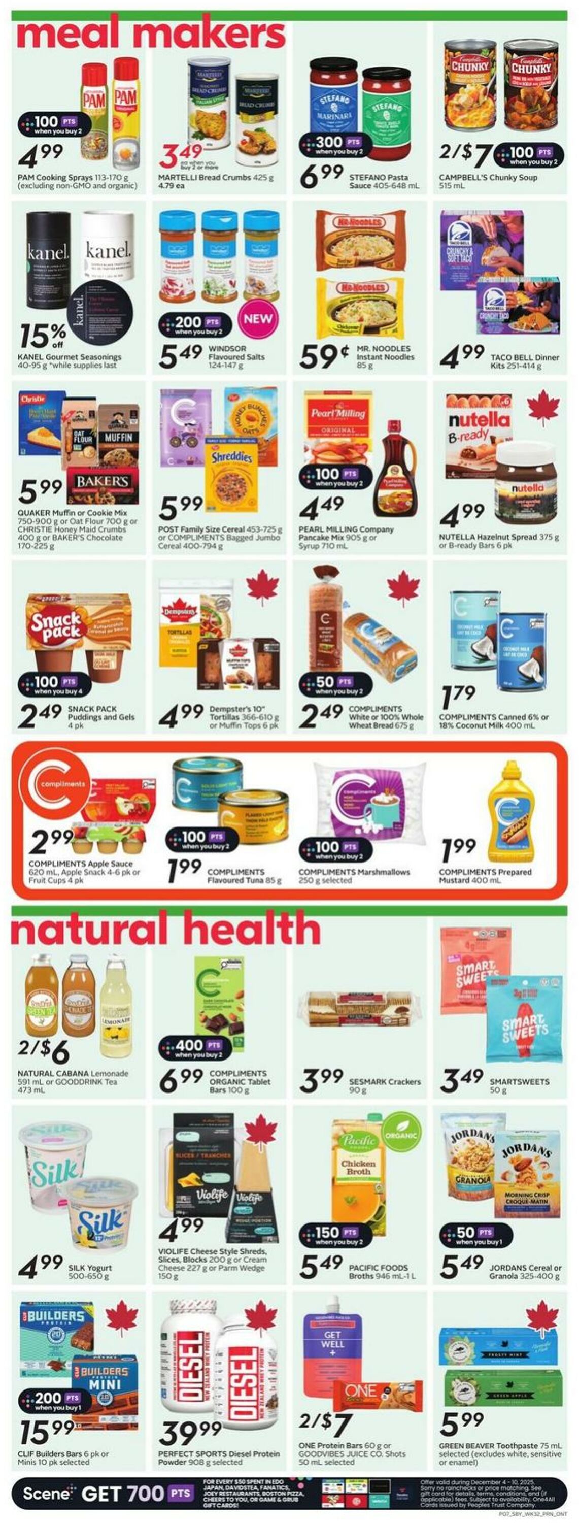 Flyer Sobeys 04.12.2025 - 10.12.2025