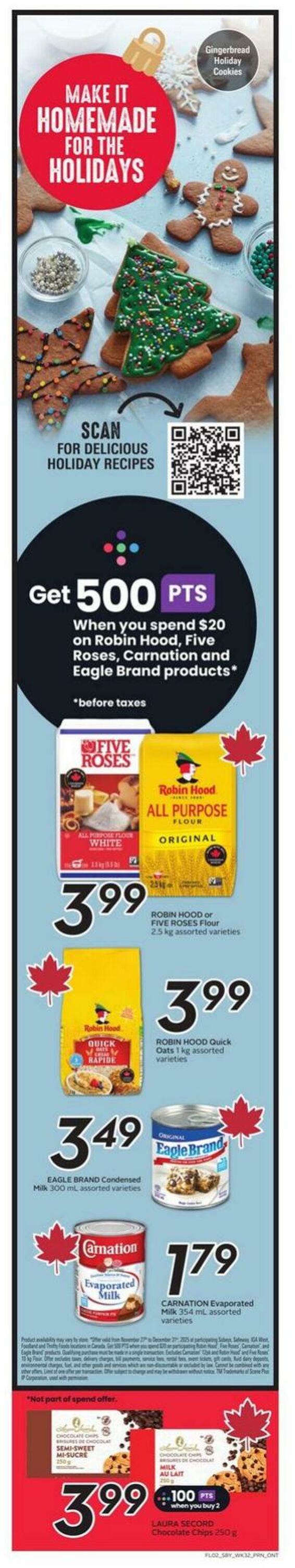 Flyer Sobeys 04.12.2025 - 10.12.2025