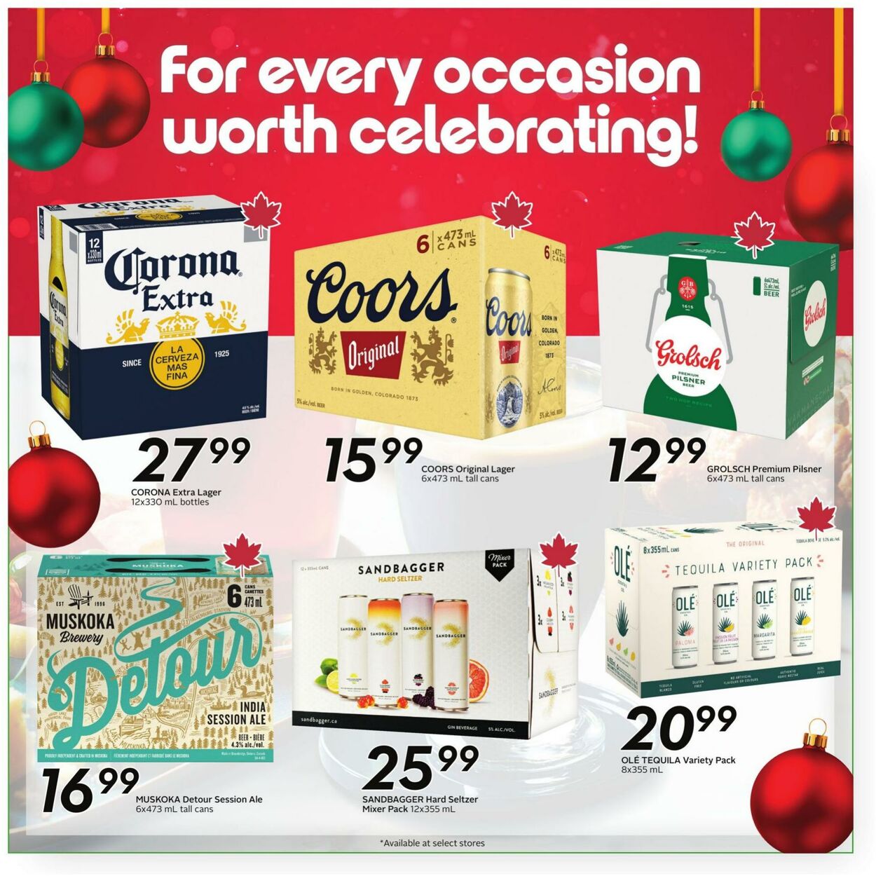 Flyer Sobeys 04.12.2025 - 10.12.2025