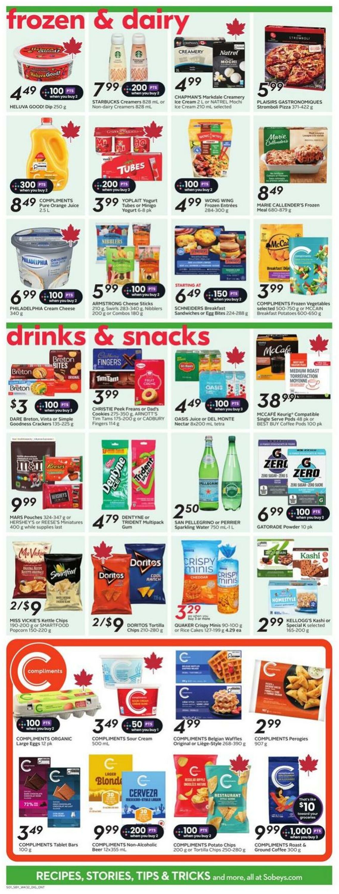 Flyer Sobeys 04.12.2025 - 10.12.2025