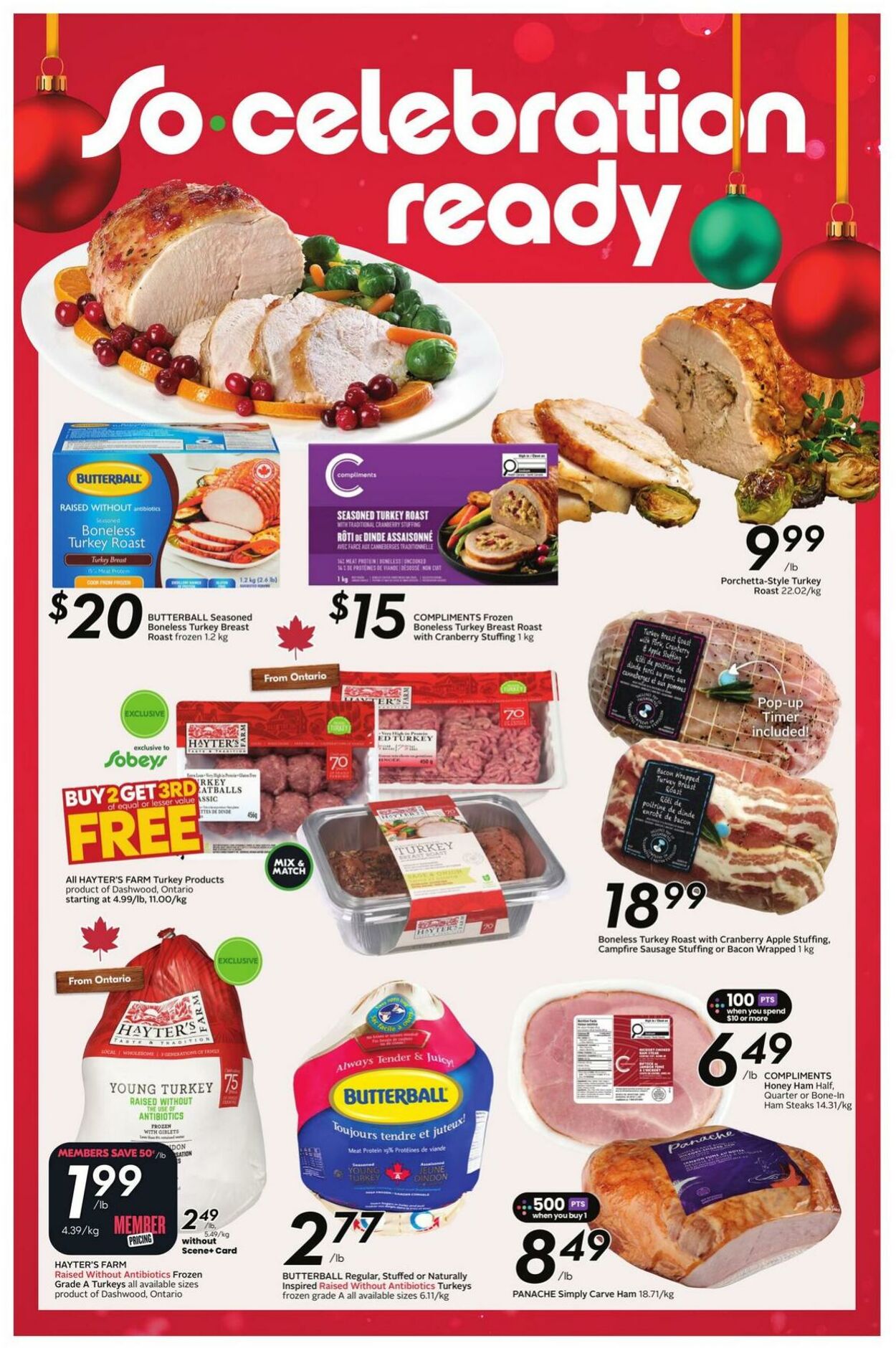 Flyer Sobeys 04.12.2025 - 10.12.2025