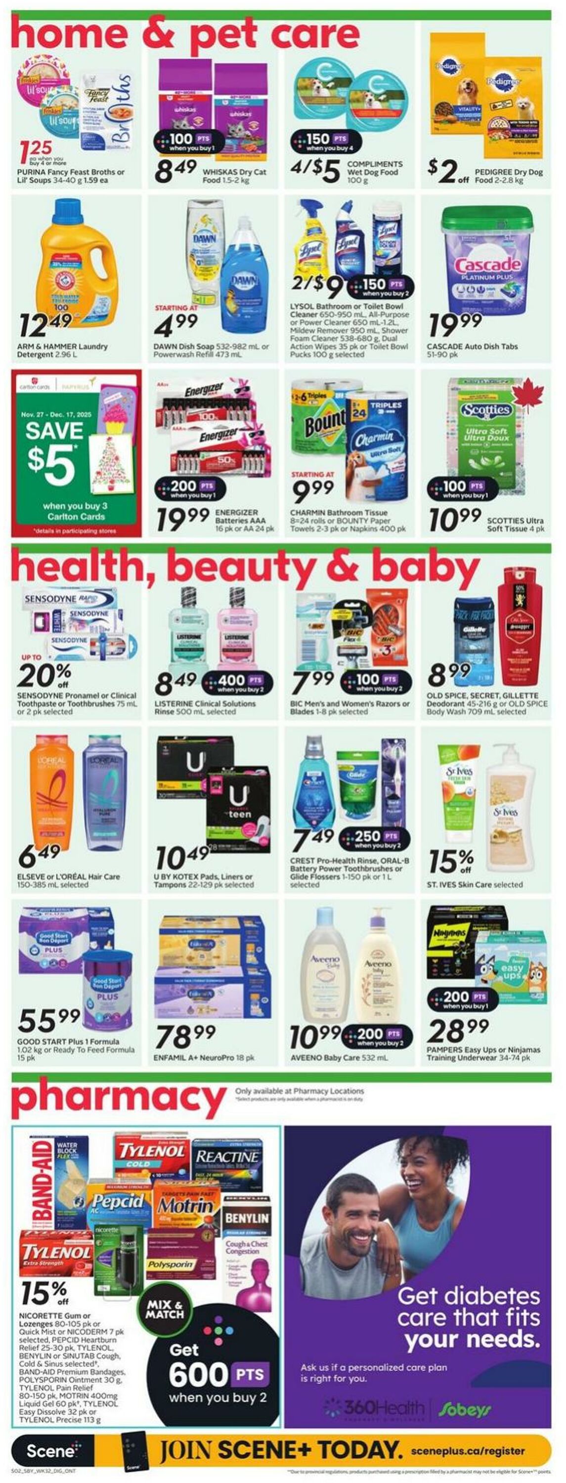 Flyer Sobeys 04.12.2025 - 10.12.2025