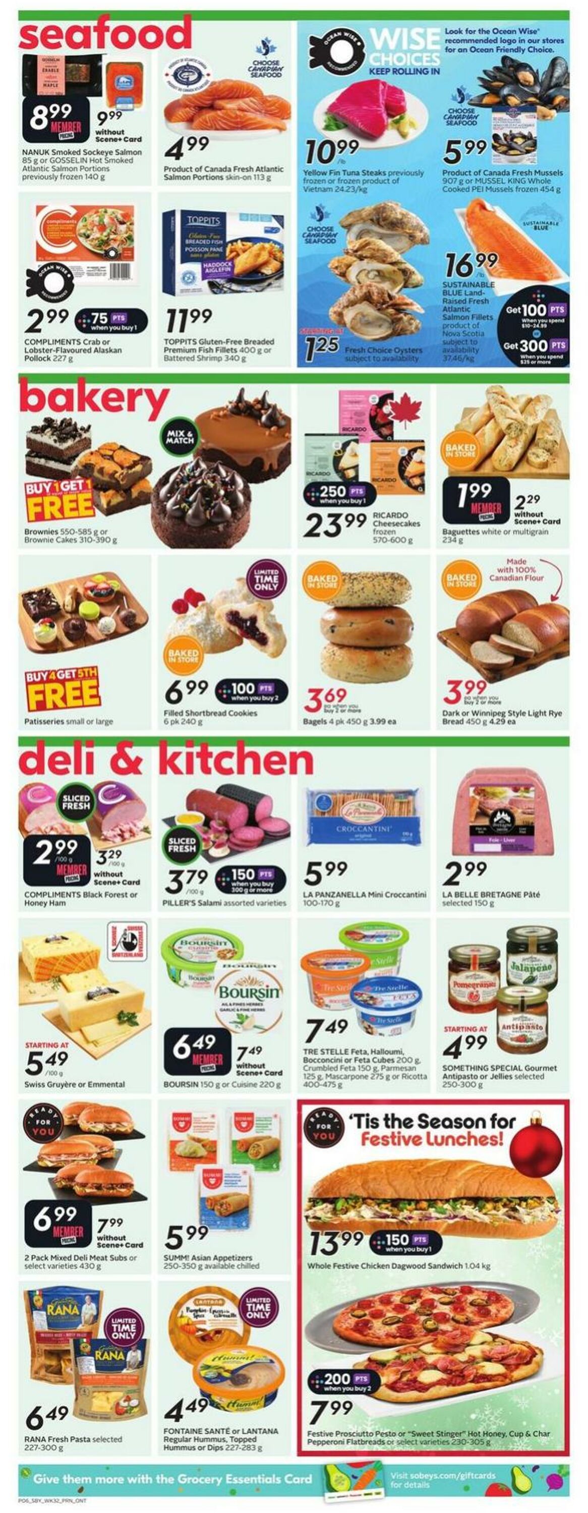 Flyer Sobeys 04.12.2025 - 10.12.2025