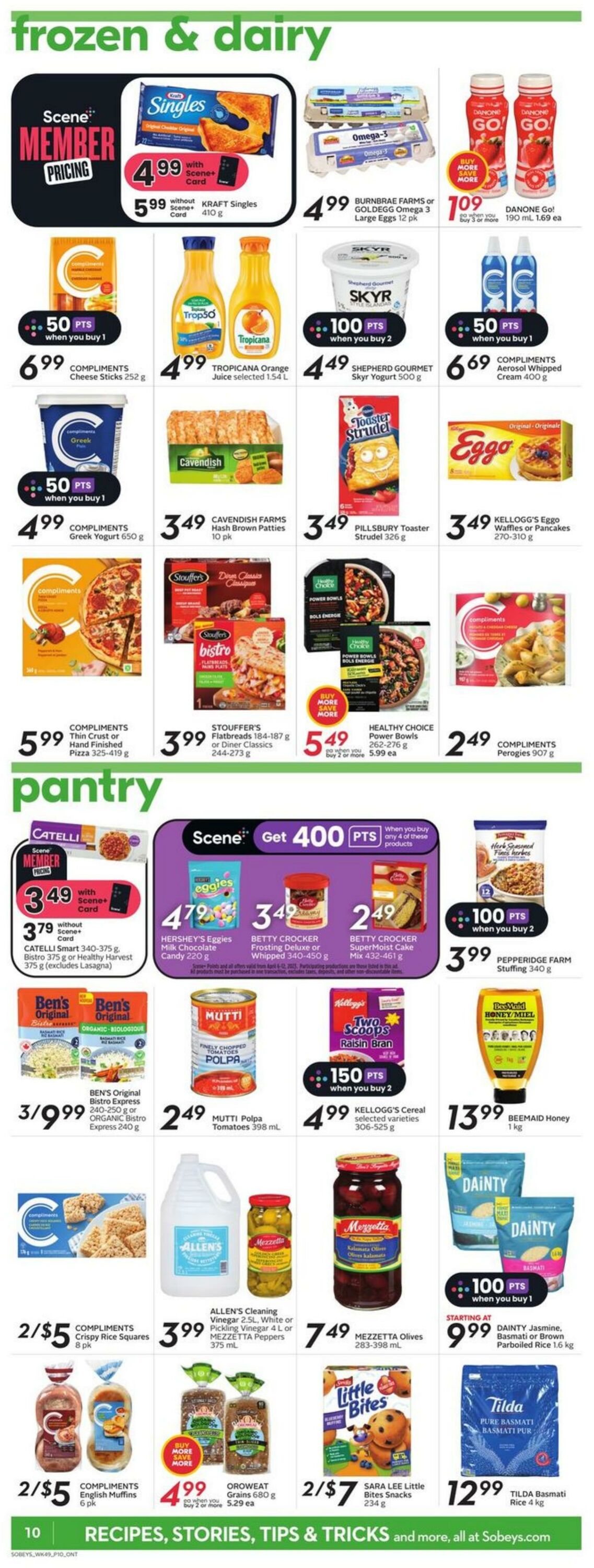 Flyer Sobeys 06.04.2023 - 12.04.2023