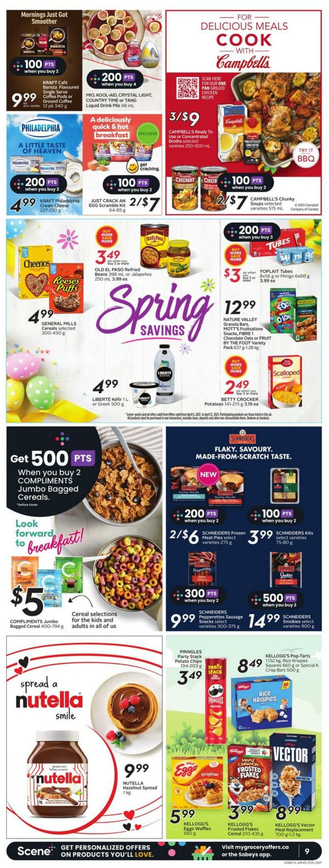 Flyer Sobeys 06.04.2023 - 12.04.2023