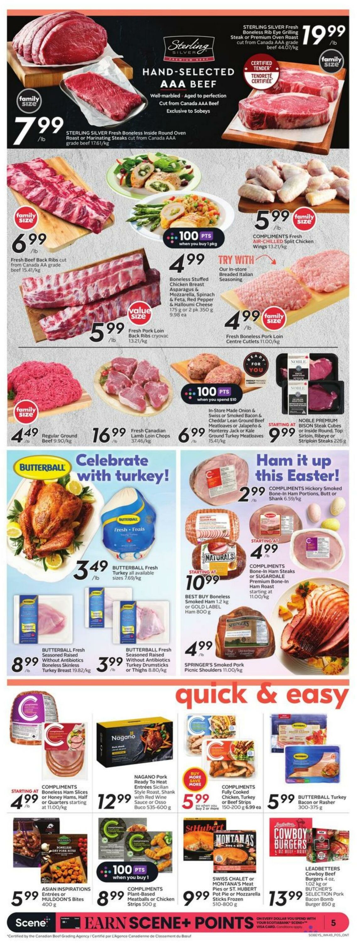 Flyer Sobeys 06.04.2023 - 12.04.2023