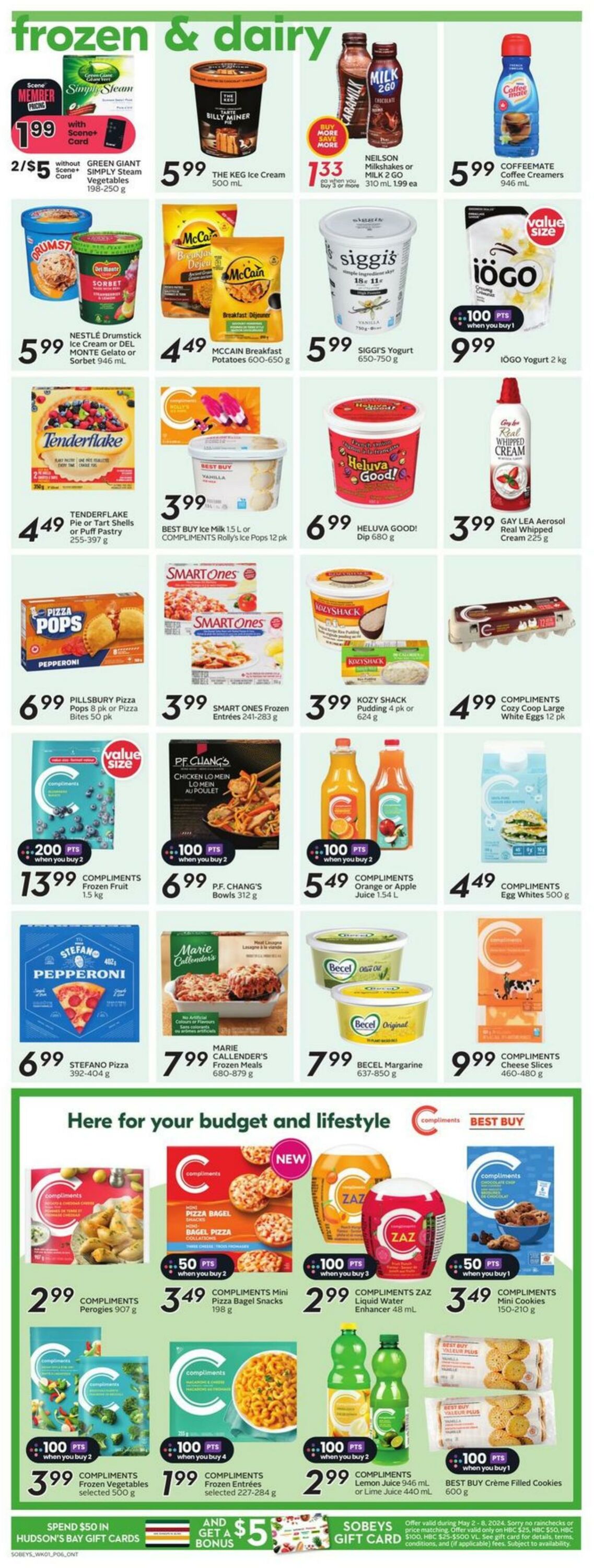 Flyer Sobeys 02.05.2024 - 08.05.2024