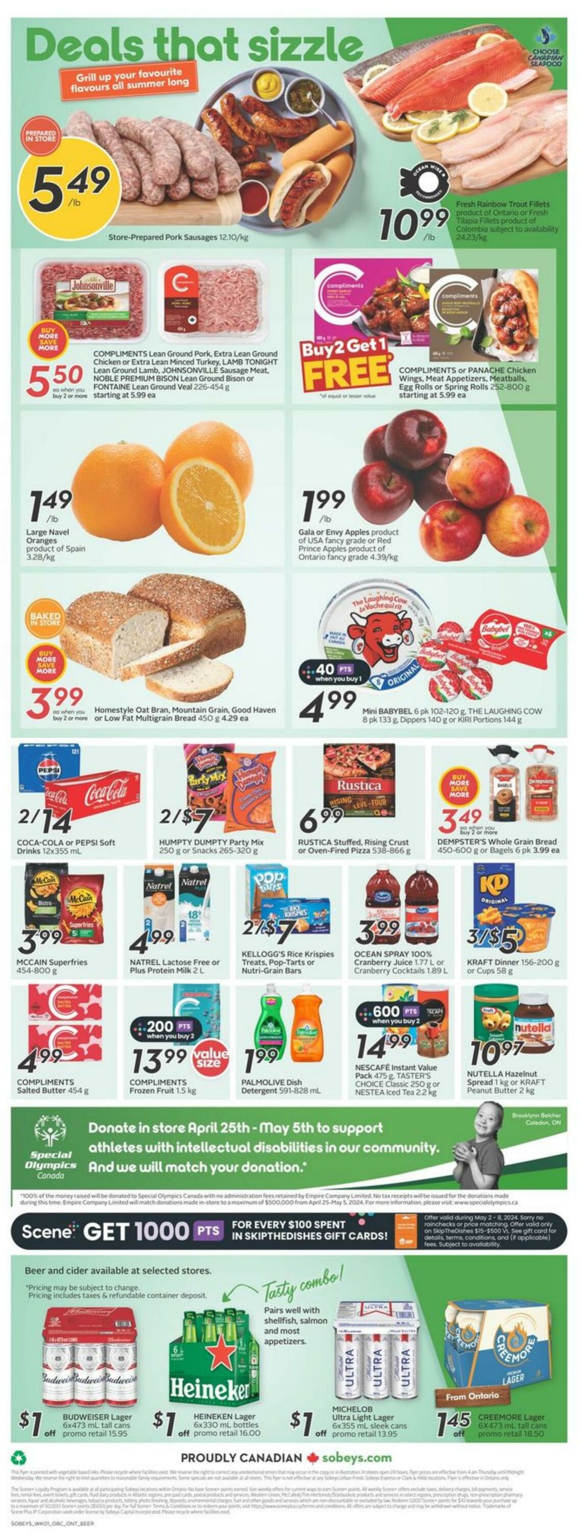 Flyer Sobeys 02.05.2024 - 08.05.2024