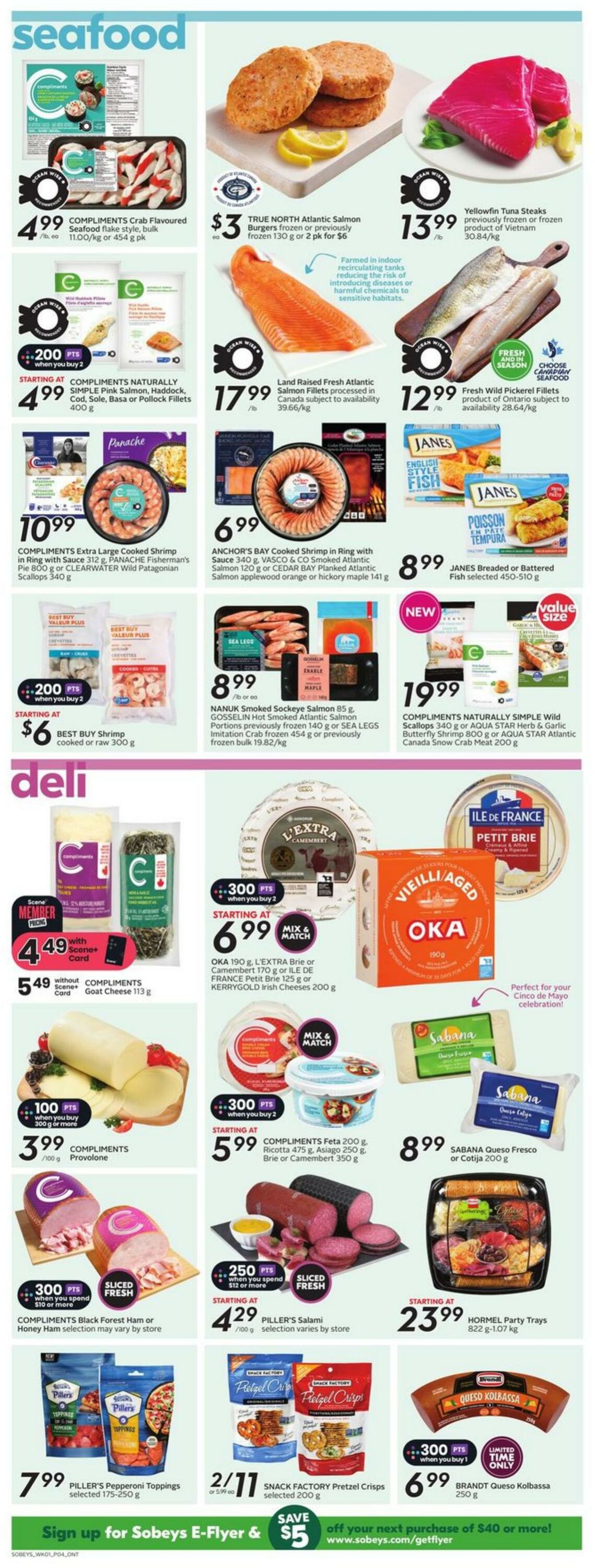 Flyer Sobeys 02.05.2024 - 08.05.2024